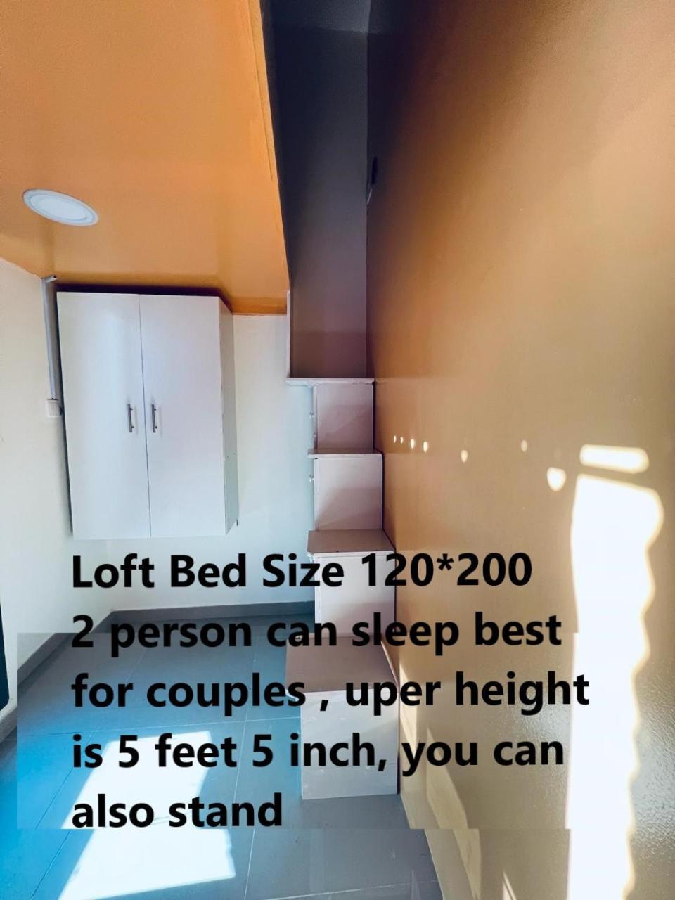 Ferienwohnung Moon Backpackers Burjman Exit 2, Family Partitions, Loft Partitions, Dubai Exterior foto